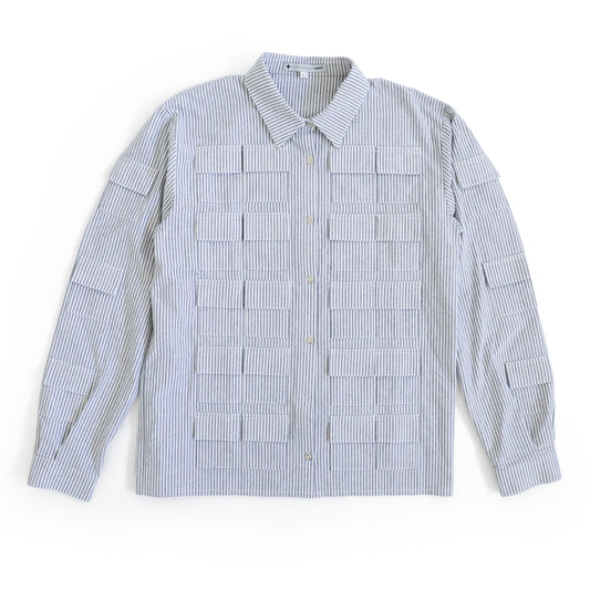 26 POCKET BUTTON-UP SHIRT