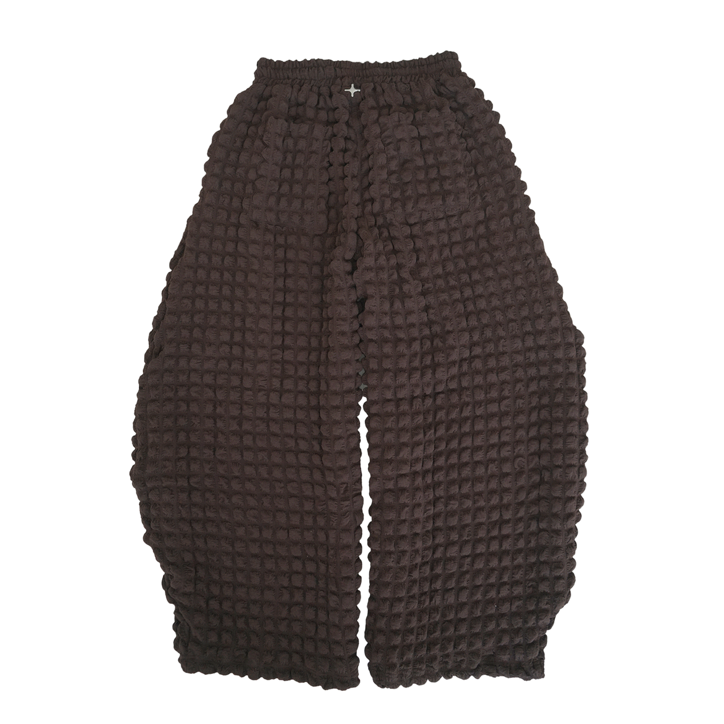 BUBBLE PLEAT CURVE PANTS