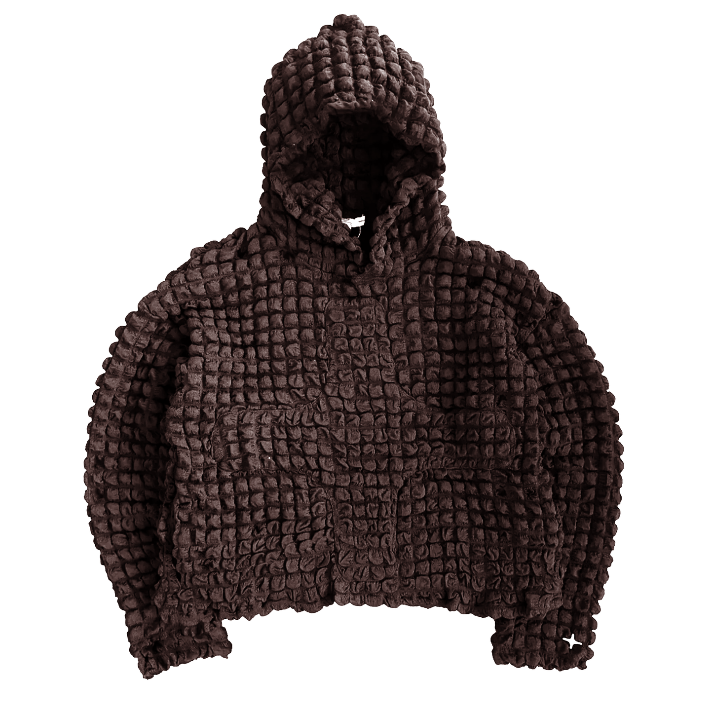 BUBBLE PLEAT HOODIE