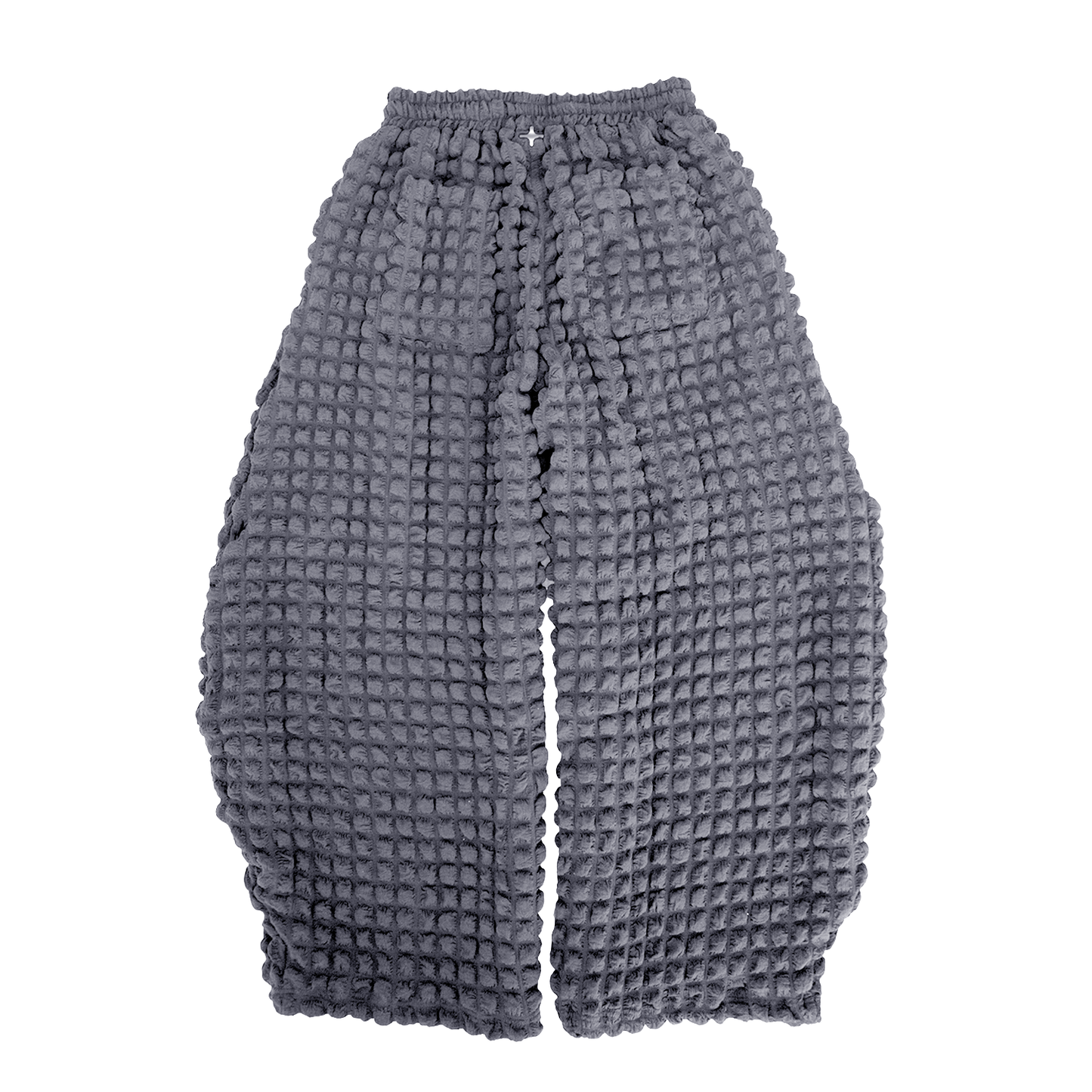 BUBBLE PLEAT CURVE PANTS