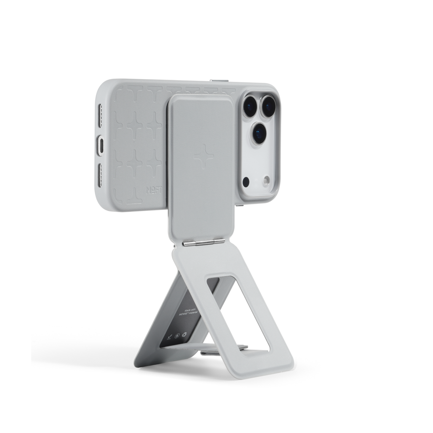 Tombogo Monogram Snap Phone Tripod Stand / Wallet by MOFT