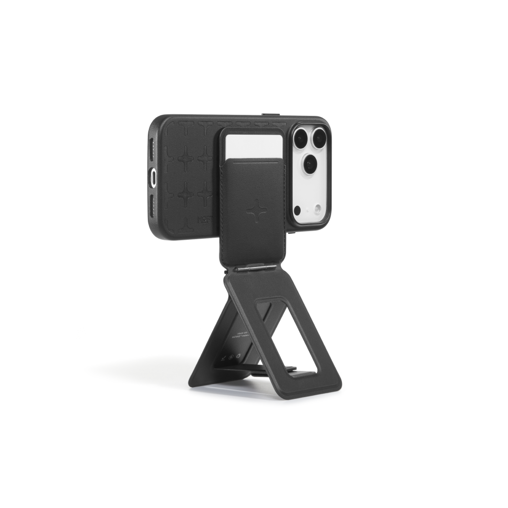 Tombogo Monogram Snap Phone Tripod Stand / Wallet by MOFT