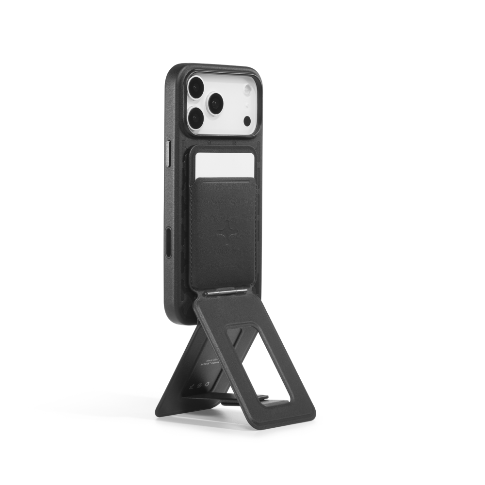 Tombogo Monogram Snap Phone Tripod Stand / Wallet by MOFT