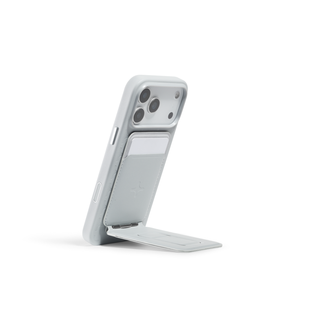 Tombogo Monogram Snap Phone Tripod Stand / Wallet by MOFT