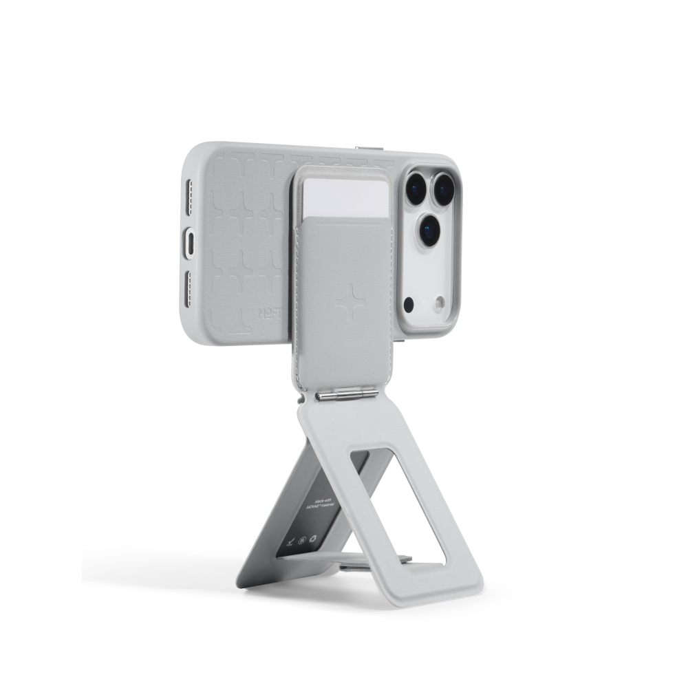 Tombogo Monogram Snap Phone Tripod Stand / Wallet by MOFT