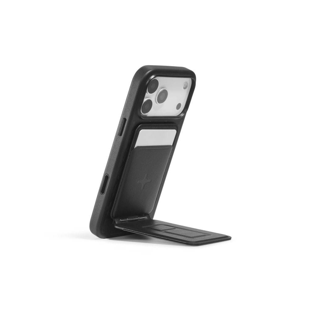 Tombogo Monogram Snap Phone Tripod Stand / Wallet by MOFT