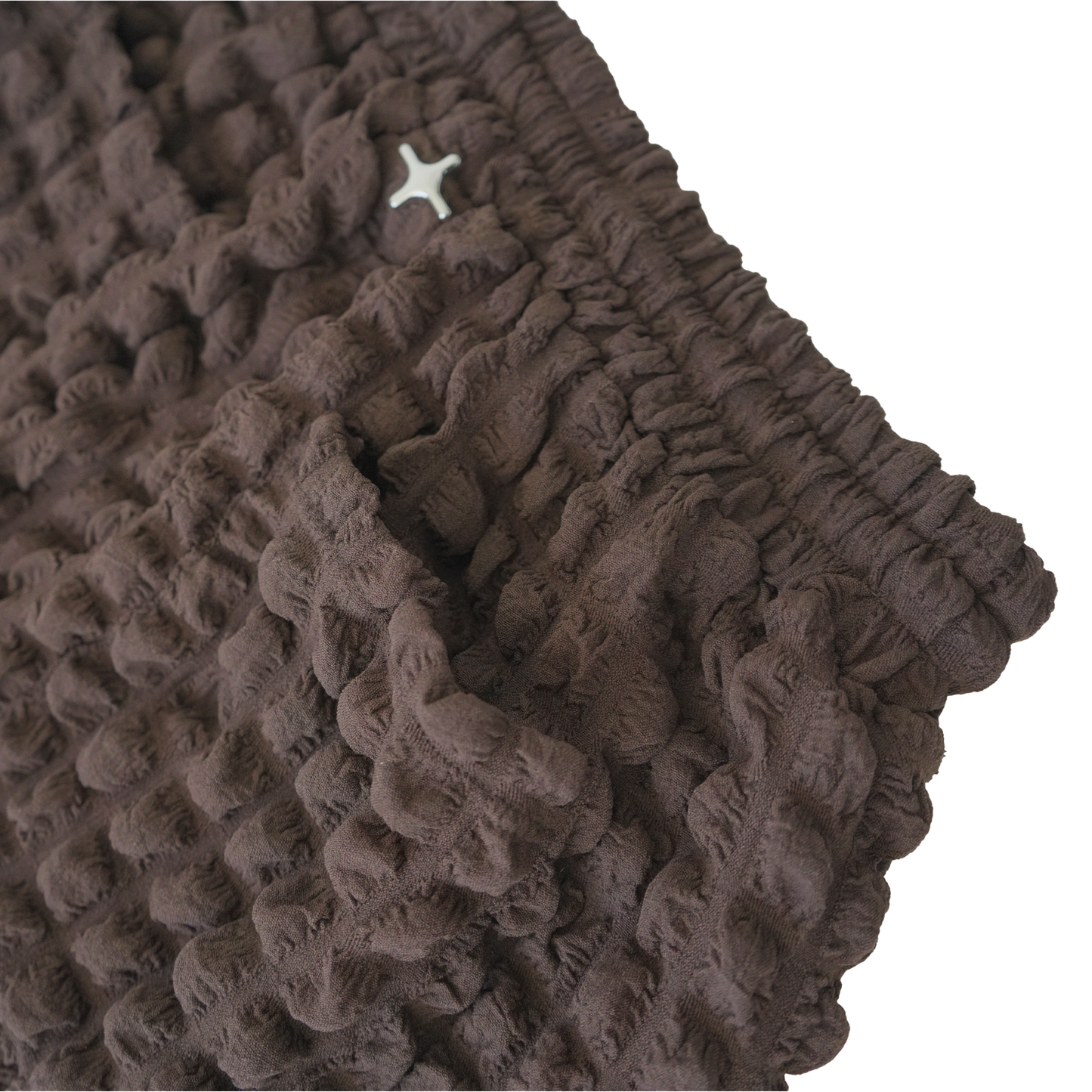 BUBBLE PLEAT CURVE PANTS