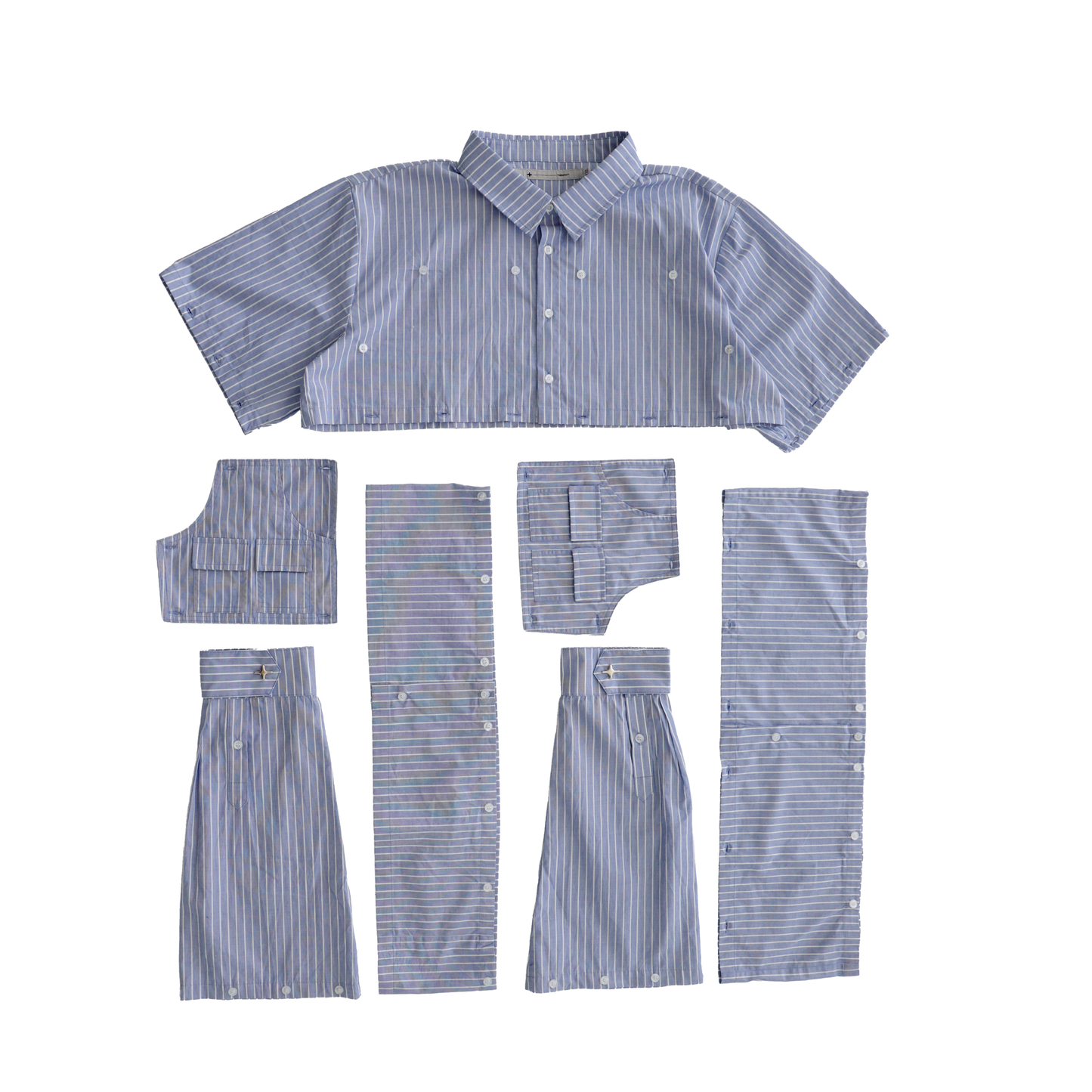 MODULAR BUTTON UP SHIRT