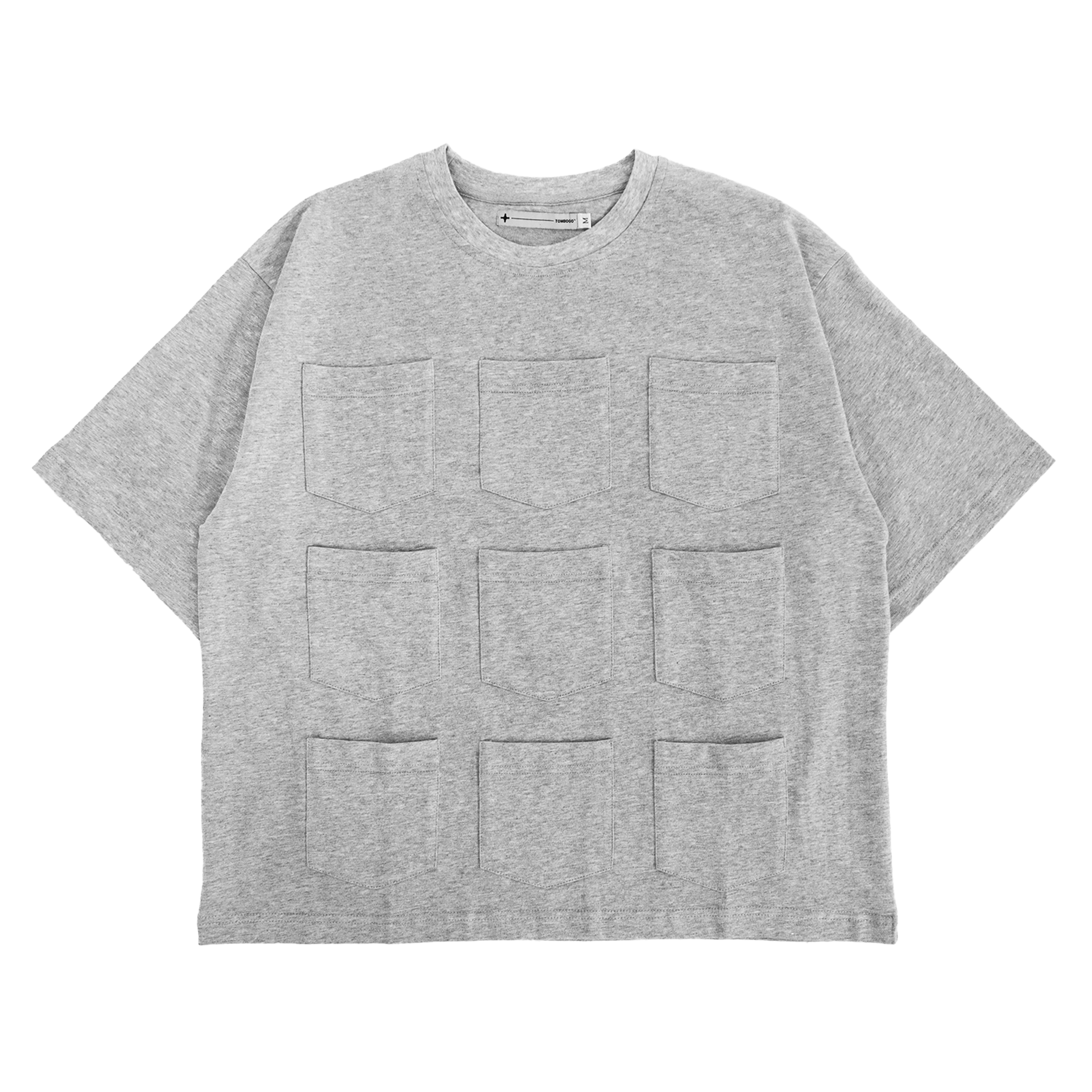 Tシャツ・カットソー POCKET T-SHIRT multipocket_t_grey.png?v=