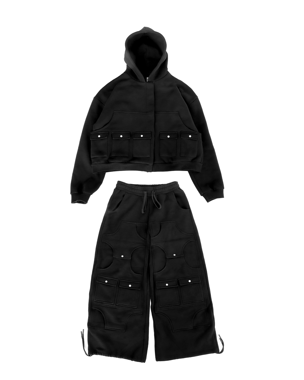 UTILITY SWEATSUIT BLACK