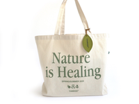 "Nature is Healing" Recycled Tote Bag