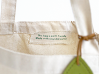"Nature is Healing" Recycled Tote Bag