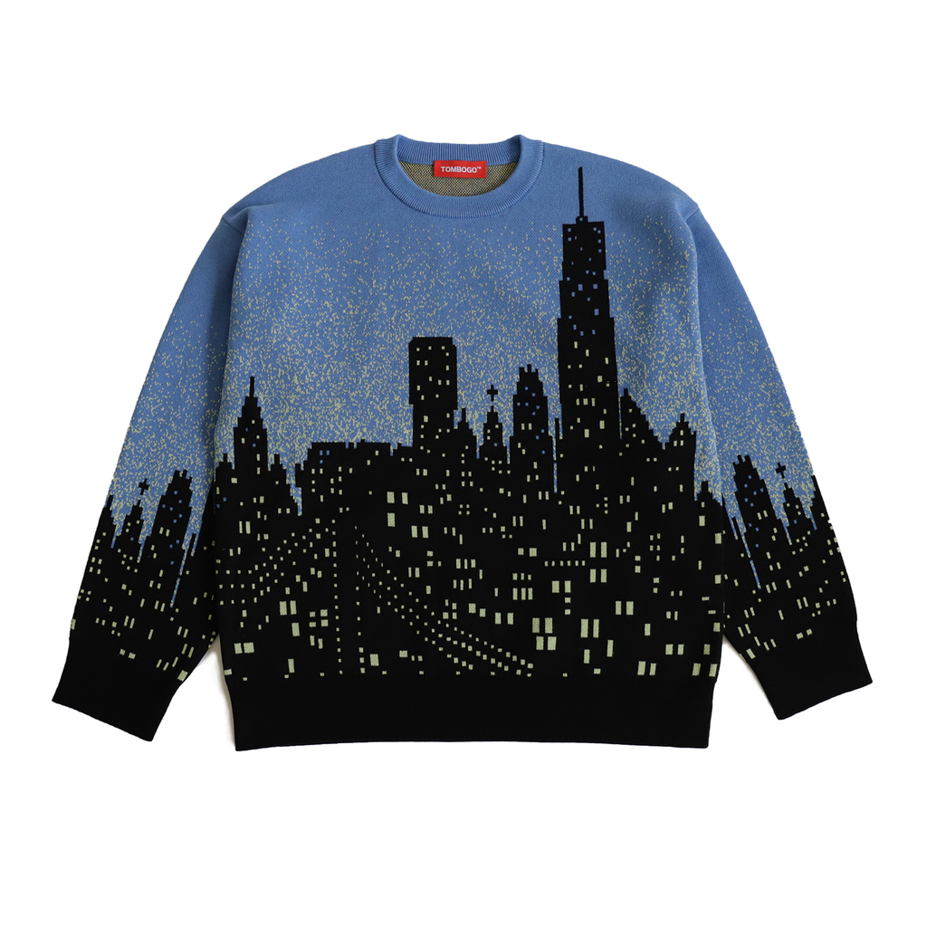 PRE-OREDER: CITYSCAPE KNIT SWEATER