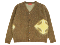 LIGHT FLARE MOHAIR KNIT CARDIGAN