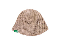 Straw Woven Bucket Hat
