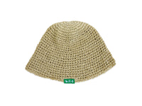 Straw Woven Bucket Hat