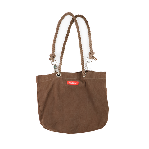 Canvas Tote Bag Brown - MERCURI