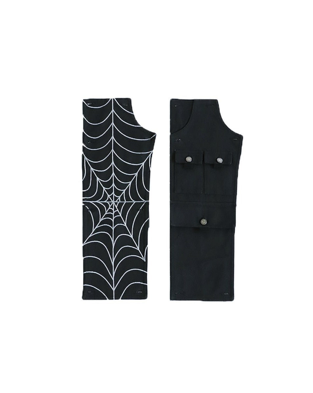 SPIDER WEB CONVERTIBLE DOUBLE KNEE PANTS