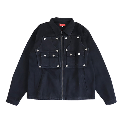 CONVERTIBLE DENIM JACKET