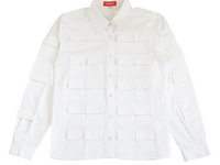 MULTI-POCKET BUTTON-UP SHIRT