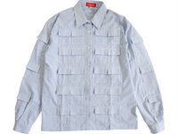 MULTI-POCKET BUTTON-UP SHIRT