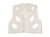 CROPPED CUT OUT VEST