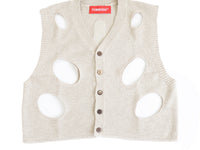 CROPPED CUT OUT VEST